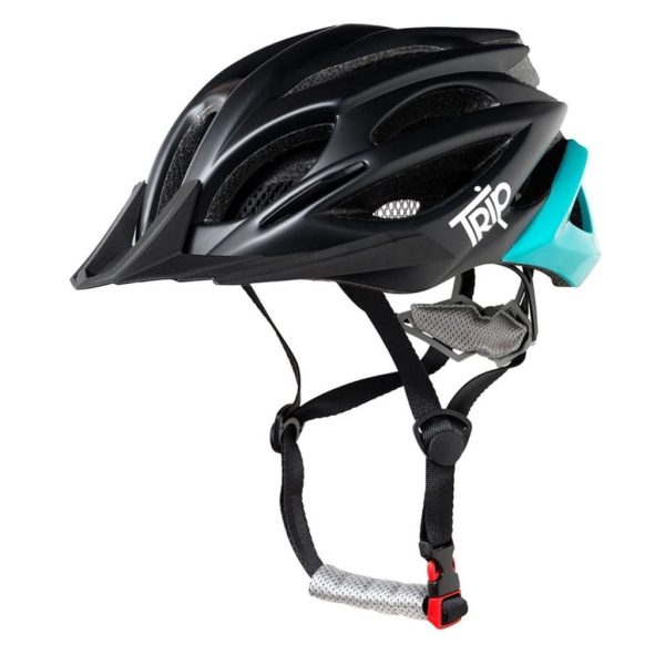 CASCO TRIP MTB DELIRIUM BLACK/TURQ TALLA L