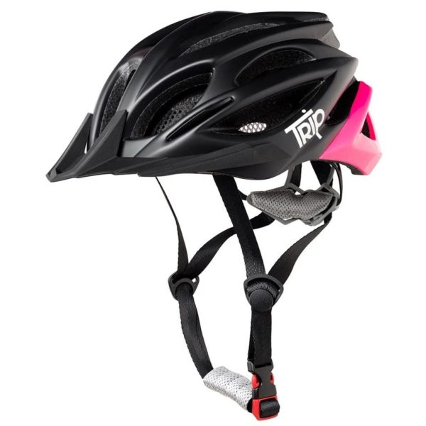 CASCO TRIP MTB DELIRIUM BLACK/PINK TALLA M