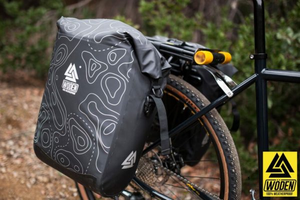 ALFORJA WODEN TRASERA PURE TOURING PANNIER 20LT PRINTED - Imagen 2