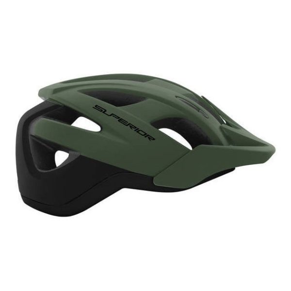 CASCO SUPERIOR TRAIL PRO BLACK/GREEN G909
