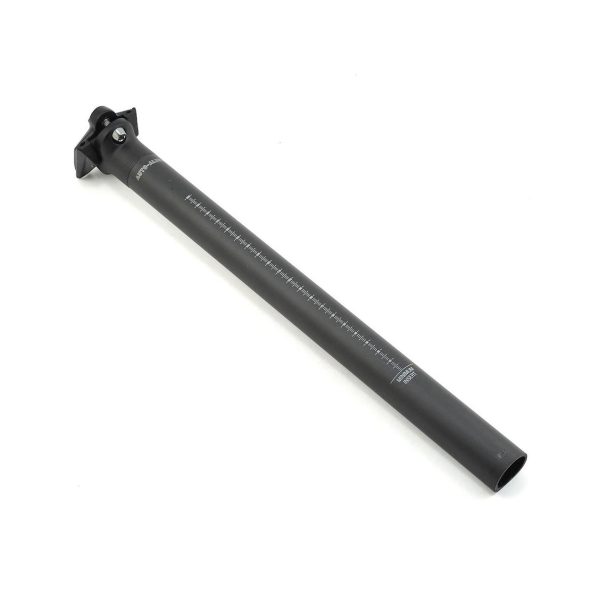 TUBO DE SILLIN GIANT D-FUSE ZERO OFFSET COMPOSITE 380MM NEGRO
